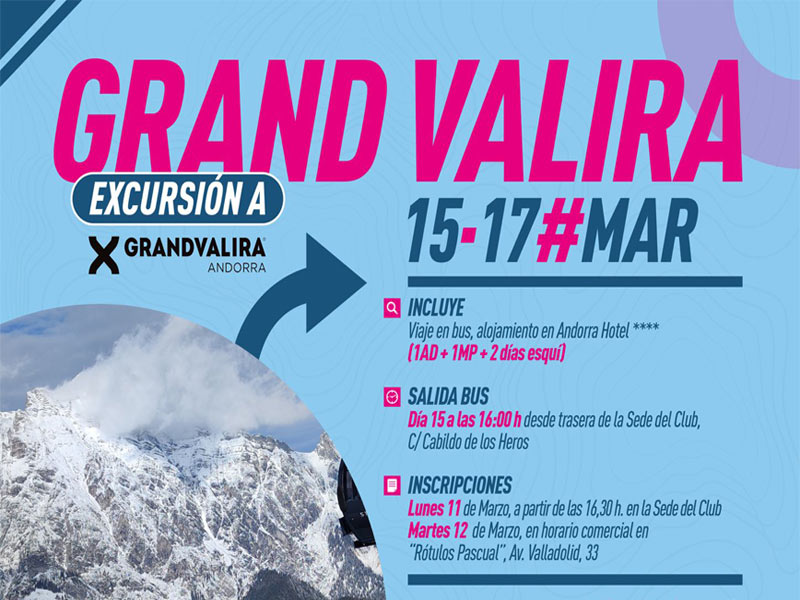 Lee más sobre el artículo Excursión Grandvalira marzo 2024