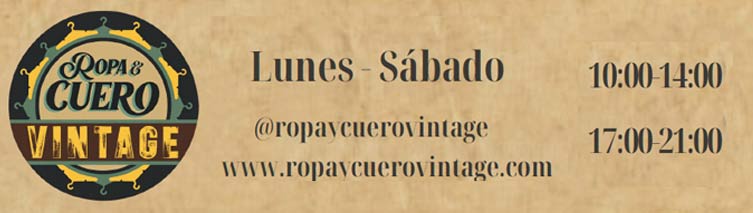 Patrocinador: Ropa y Cuero Vintage